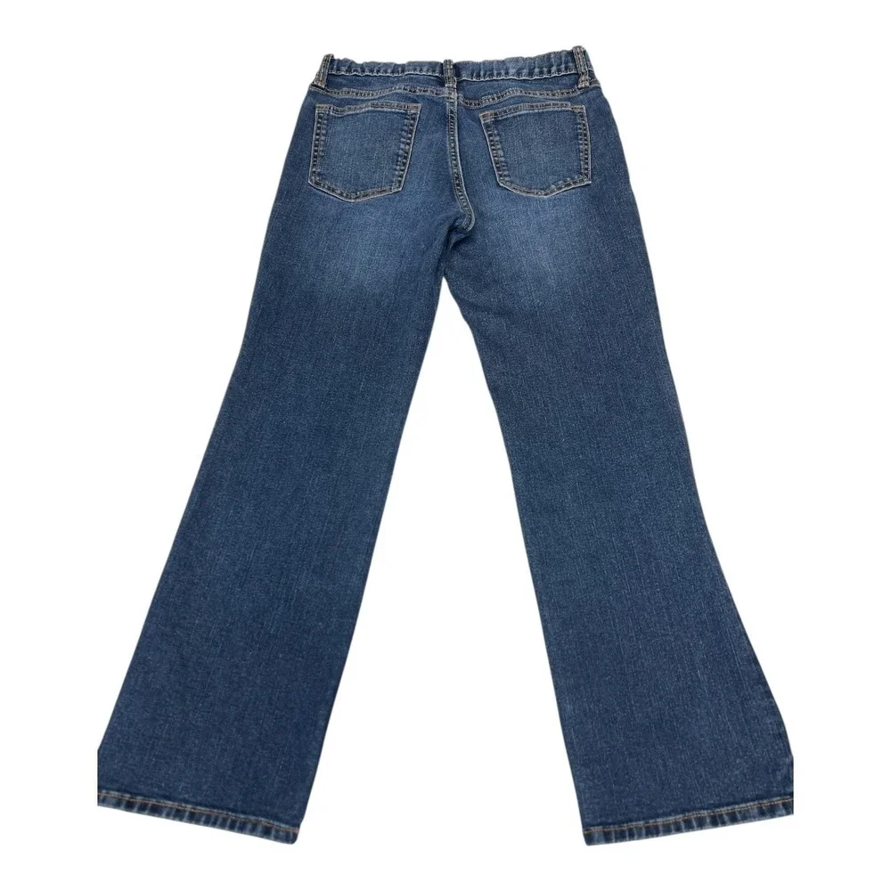 Old Navy Boys Built-In Tough‎ Bootcut Jeans Size 12 Husky Adjustable Waist